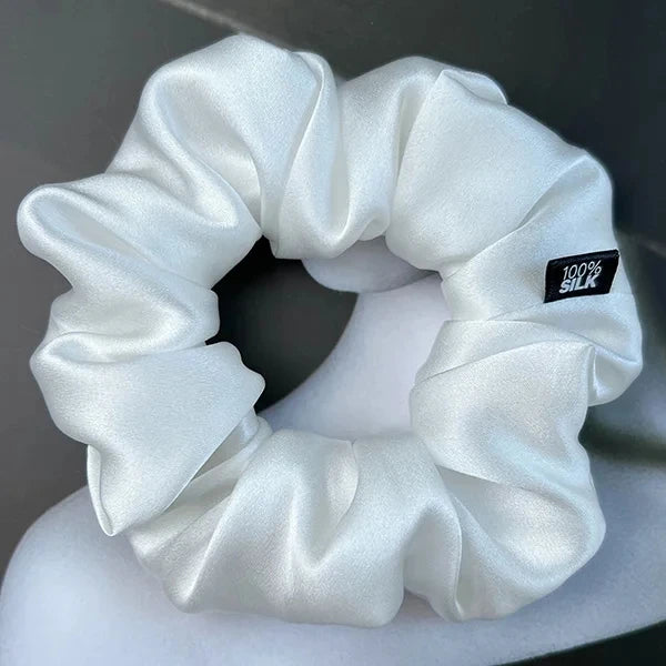 100% Mulberry Silk Hair Scrunchies