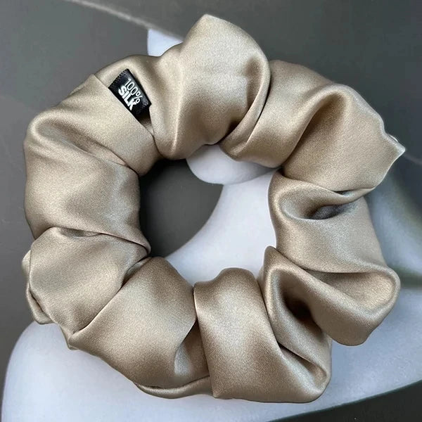 100% Mulberry Silk Hair Scrunchies