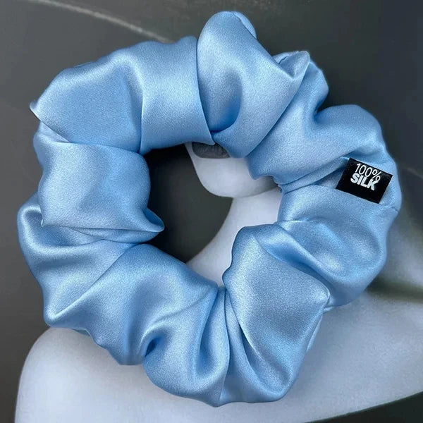 100% Mulberry Silk Hair Scrunchies