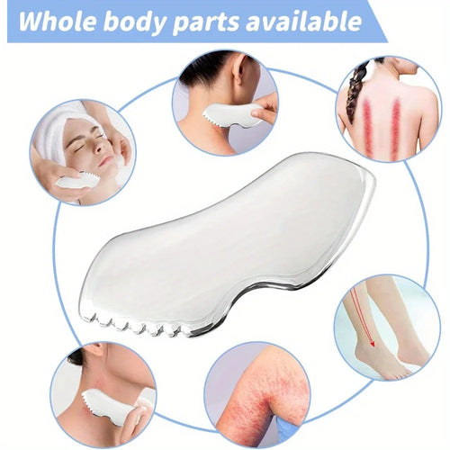 Beauty by Luisa Stainless Steel Sculpting Gua Sha