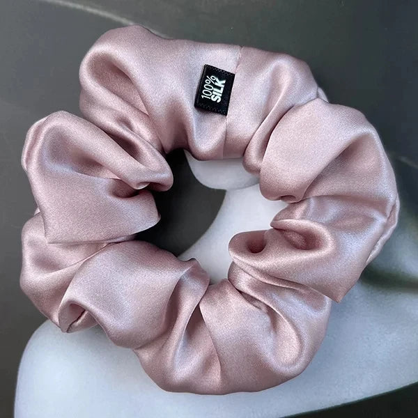 100% Mulberry Silk Hair Scrunchies