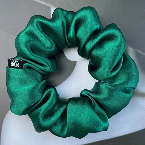 100% Mulberry Silk Hair Scrunchies