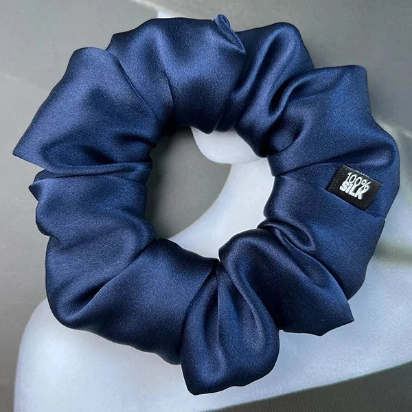 100% Mulberry Silk Hair Scrunchies
