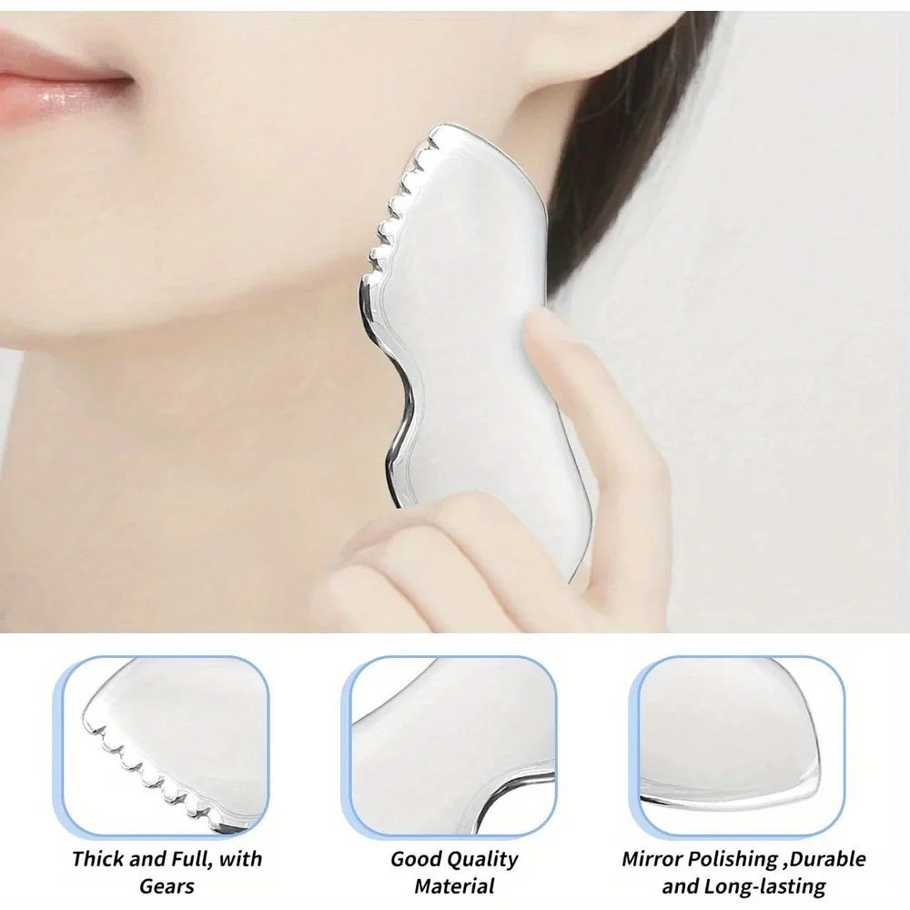 Beauty by Luisa Stainless Steel Sculpting Gua Sha