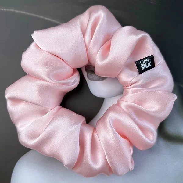 100% Mulberry Silk Hair Scrunchies