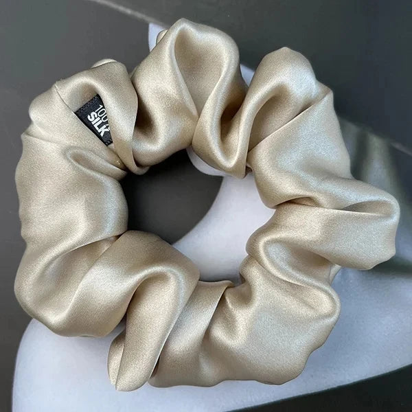 100% Mulberry Silk Hair Scrunchies