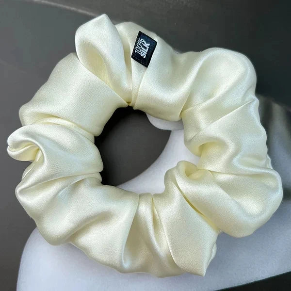100% Mulberry Silk Hair Scrunchies