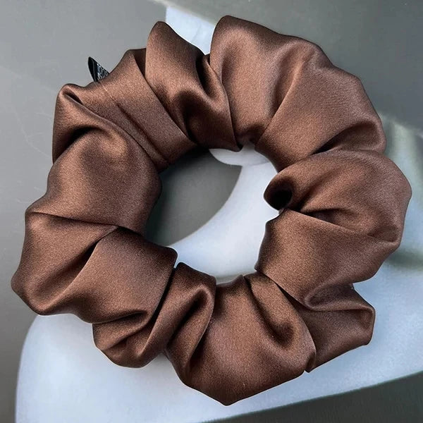 100% Mulberry Silk Hair Scrunchies